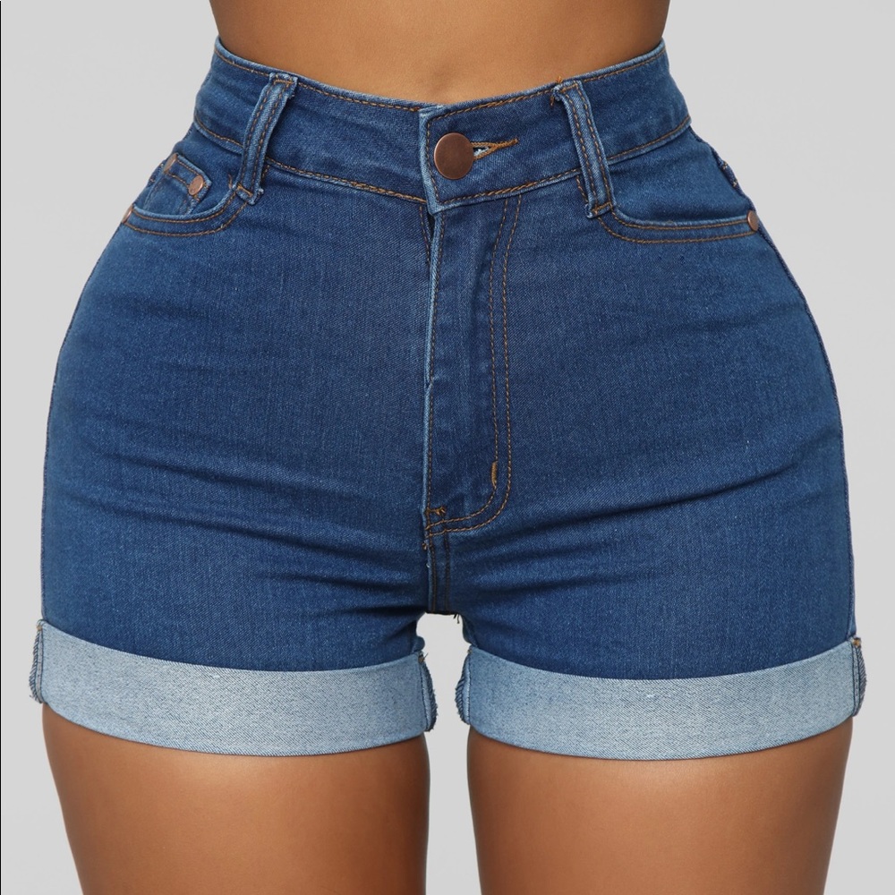 Denim shorts size 7/8
